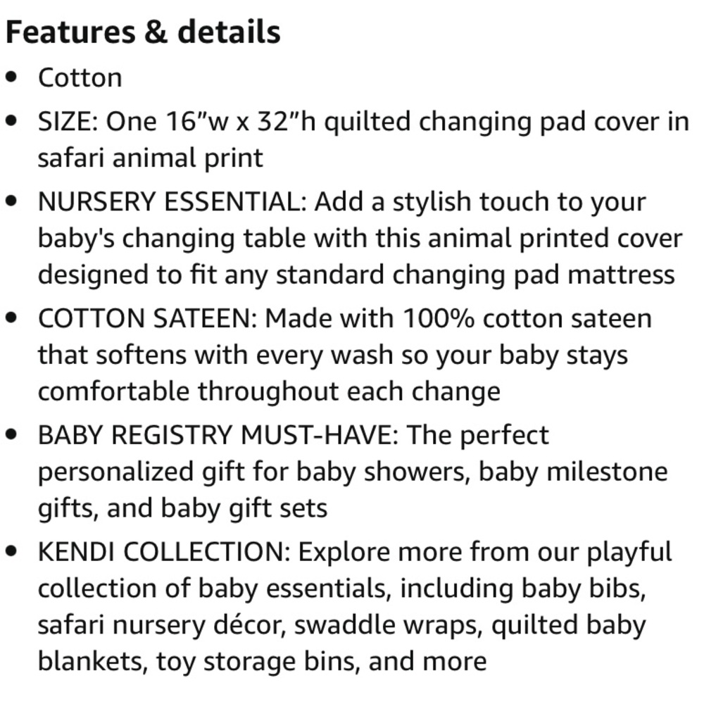 Changing pad protector 🦁 🌴 🦒 - Picture 5 of 9